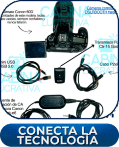 Equipo de fotomatón. Cámara, etc.